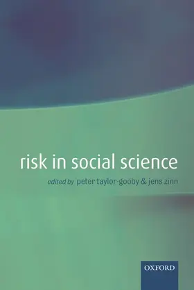 Taylor-Gooby / Zinn |  Risk in Social Science | Buch |  Sack Fachmedien