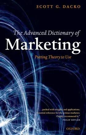 Dacko |  The Advanced Dictionary of Marketing | Buch |  Sack Fachmedien