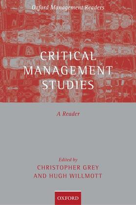 Grey / Willmott |  Critical Management Studies | Buch |  Sack Fachmedien