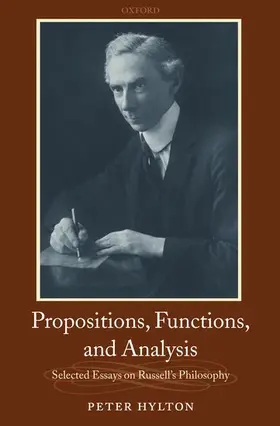 Hylton |  Propositions, Functions, and Analysis | Buch |  Sack Fachmedien