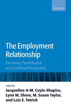 Coyle-Shapiro / Shore / Taylor | The Employment Relationship | Buch | 978-0-19-928683-6 | sack.de