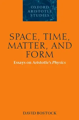 Bostock |  Space, Time, Matter, and Form | Buch |  Sack Fachmedien