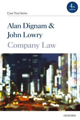 Dignam / Lowry |  Company Law | Buch |  Sack Fachmedien