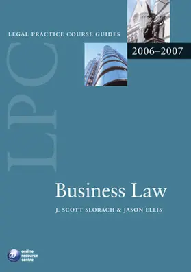 Slorach / Ellis |  Business Law 2006-07 | Buch |  Sack Fachmedien