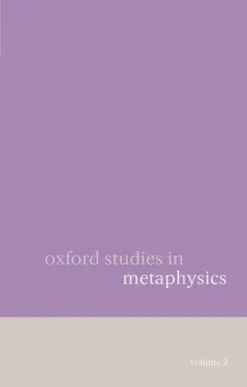 Zimmerman |  Oxford Studies in Metaphysics | Buch |  Sack Fachmedien