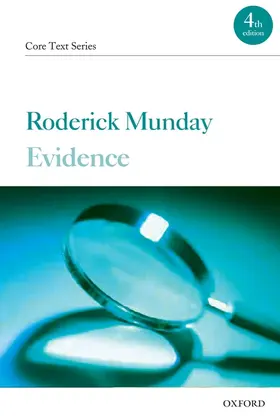 Munday |  Evidence | Buch |  Sack Fachmedien