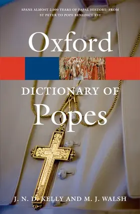 Kelly / Walsh |  Oxford Dictionary of Popes | Buch |  Sack Fachmedien