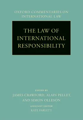 Crawford / Parlett / Pellet |  The Law of International Responsibility | Buch |  Sack Fachmedien