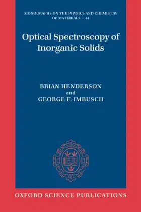 Henderson / Imbusch |  Optical Spectroscopy of Inorganic Solids | Buch |  Sack Fachmedien