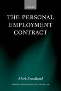Freedland |  The Personal Employment Contract | Buch |  Sack Fachmedien