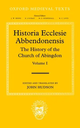 Hudson |  Historia Ecclesie Abbendonensis | Buch |  Sack Fachmedien