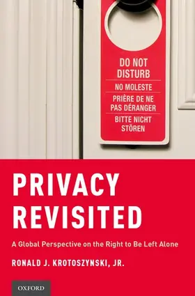 Krotoszynski |  Privacy Revisited | Buch |  Sack Fachmedien