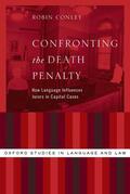 Conley |  Confronting the Death Penalty | Buch |  Sack Fachmedien