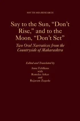 Atkar / Zagade |  Say to the Sun, "Don't Rise," and to the Moon, "Don't Set" | Buch |  Sack Fachmedien