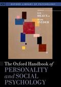 Deaux / Snyder |  The Oxford Handbook of Personality and Social Psychology | Buch |  Sack Fachmedien