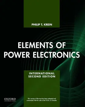 Krein |  Elements of Power Electronics | Buch |  Sack Fachmedien