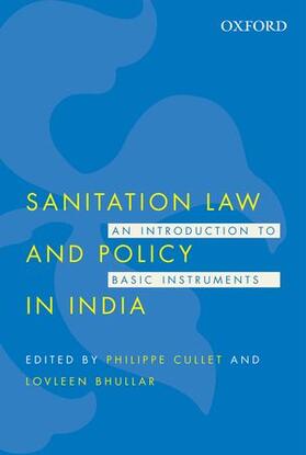 Cullet / Bhullar | Sanitation Law and Policy in India | Buch | 978-0-19-945670-3 | sack.de