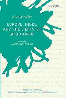 De Roover | Europe, India, and the Limits of Secularism | Buch | 978-0-19-946097-7 | sack.de