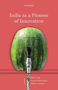 Singh / Padmanabhan / Emanuel |  India as a Pioneer of Innovation | Buch |  Sack Fachmedien