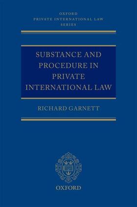 Garnett |  Substance and Procedure in Private International Law | Buch |  Sack Fachmedien