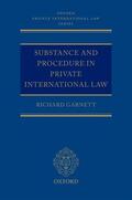 Garnett |  Substance and Procedure in Private International Law | Buch |  Sack Fachmedien