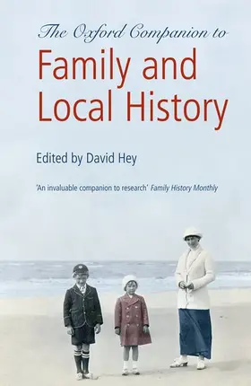 Hey |  Oxford Companion to Family and Local History | Buch |  Sack Fachmedien