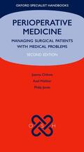 Chikwe / Walther / Jones |  Perioperative Medicine | Buch |  Sack Fachmedien