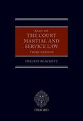 Blackett |  Rant on the Court Martial and Service Law | Buch |  Sack Fachmedien