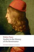 Pater / Beaumont |  Studies in the History of the Renaissance | Buch |  Sack Fachmedien