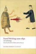 Bohls / Duncan |  Travel Writing 1700-1830 | Buch |  Sack Fachmedien