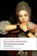 Sheridan / Cordner |  The School for Scandal and Other Plays | Buch |  Sack Fachmedien