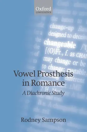 Sampson |  Vowel Prosthesis in Romance | Buch |  Sack Fachmedien