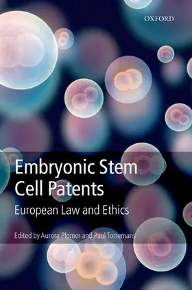 Plomer / Torremans |  Embryonic Stem Cell Patents | Buch |  Sack Fachmedien