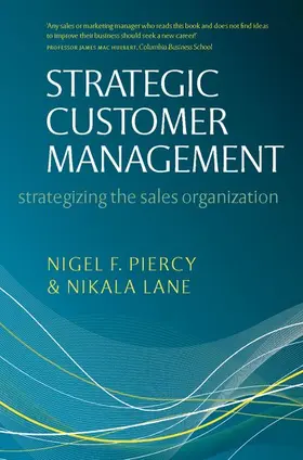 Piercy / Lane |  Strategic Customer Management | Buch |  Sack Fachmedien