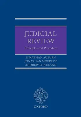 Al / Auburn / Moffett |  JUDICIAL REVIEW PRINCIP & PROCEDURES C | Buch |  Sack Fachmedien