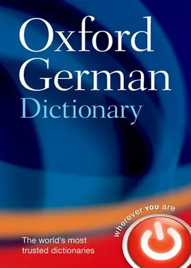  Oxford German Dictionary | Buch |  Sack Fachmedien