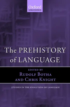 Botha / Knight |  The Prehistory of Language | Buch |  Sack Fachmedien