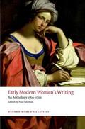 Salzman |  Early Modern Women's Writing | Buch |  Sack Fachmedien