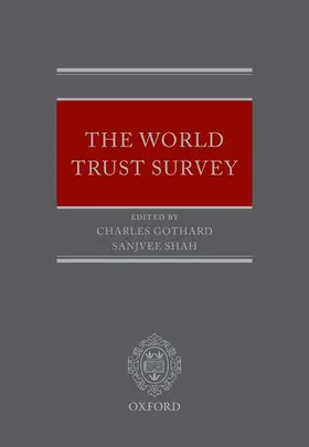 Gothard / Shah |  The World Trust Survey | Buch |  Sack Fachmedien