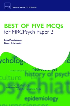 Al / Palaniyappan / Krishnadas |  MCQS FOR MRCPSYCH PAPER 2 OXSTRT P | Buch |  Sack Fachmedien