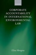 Morgera |  Corporate Accountability in International Environmental Law | Buch |  Sack Fachmedien