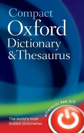  Compact Oxford Dictionary & Thesaurus | Buch |  Sack Fachmedien
