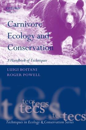 Boitani / Powell |  Carnivore Ecology and Conservation: A Handbook of Techniques | Buch |  Sack Fachmedien