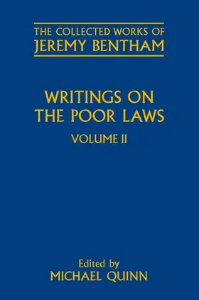 Schofield / Quinn |  Writings on the Poor Laws | Buch |  Sack Fachmedien