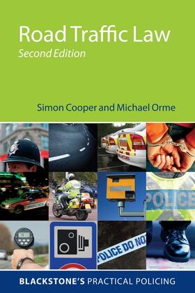 Orme / Cooper |  Road Traffic Law | Buch |  Sack Fachmedien