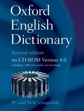 Simpson |  The Oxford English Dictionary Second Edition on CD-ROM Version 4.0 | Sonstiges |  Sack Fachmedien