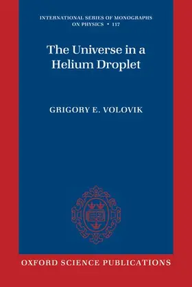 Volovik |  The Universe in a Helium Droplet | Buch |  Sack Fachmedien
