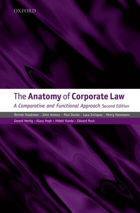 Kraakman / Armour / Davies | The Anatomy of Corporate Law | Buch | 978-0-19-956584-9 | sack.de