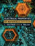 Solymar / Walsh |  Electrical Properties of Materials | Buch |  Sack Fachmedien