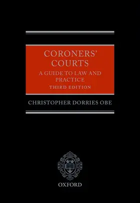 Dorries OBE |  Coroners' Courts | Buch |  Sack Fachmedien